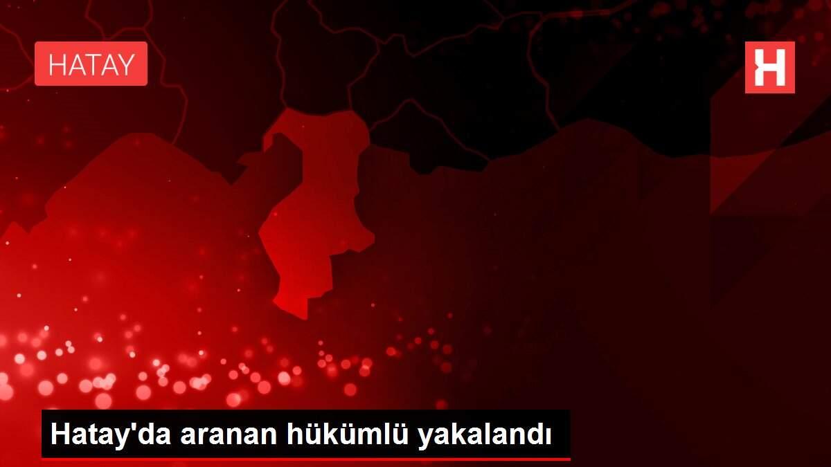 Hatay'da aranan hükümlü yakalandı