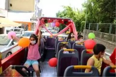 Tunceli'de 14 yaş altına tur otobüsüyle şehir turu