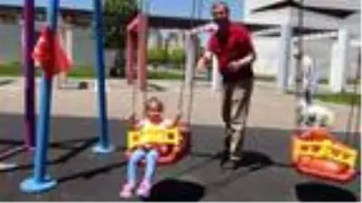 Uşak'ta çocuklar park ve oyun alanlarına akın etti Uşak'ta çocuklar park ve oyun alanlarına akın etti