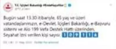 65 yaş üzerindekilerden, seyahat izin belgesine yoğun başvuru (2) 65 yaş üzerindekilerden, seyahat izin belgesine yoğun başvuru (2)