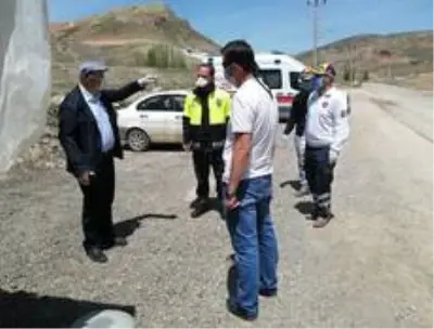 Başkan Pekmezci, güvenlik kontrol noktalarını ziyaret etti