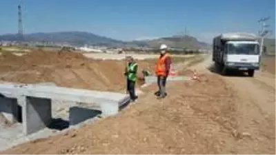 Bergama çevre yolu inşaatı başladı