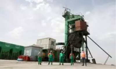 Çankaya Belediyesi saatte 60 ton asfalt üretiyor Çankaya Belediyesi saatte 60 ton asfalt üretiyor