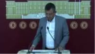 CHP Grup Başkanvekili Özel gündemi değerlendirdi CHP Grup Başkanvekili Özel gündemi değerlendirdi