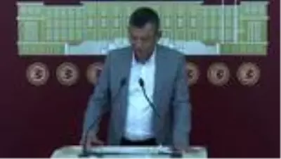 CHP Grup Başkanvekili Özel gündemi değerlendirdi CHP Grup Başkanvekili Özel gündemi değerlendirdi