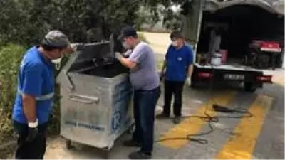 Edremit Belediyesi'nde konteyner tasarrufu Edremit Belediyesi'nde konteyner tasarrufu
