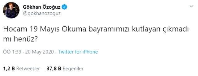 Gökhan Özoğuz, 19 Mayıs ile 23 Nisan'ı karıştıran Arda Turan'ı tiye aldı Gökhan Özoğuz, 19 Mayıs ile 23 Nisan'ı karıştıran Arda Turan'ı tiye aldı