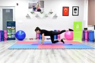 Görüntülü pilates ve aerobik dersleri sürüyor Görüntülü pilates ve aerobik dersleri sürüyor