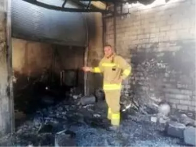 İtfaiyenin erken müdahalesi faciayı önledi