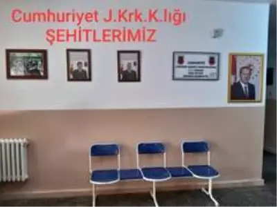 Jandarmadan şehitlere özel hassasiyet