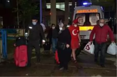 Karantina yurtlarından vatandaşların tahliyeleri sürüyor