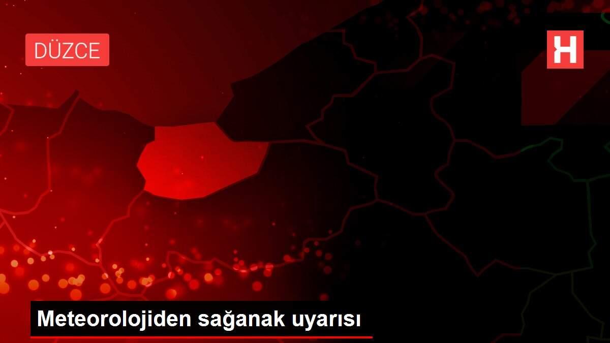 Meteorolojiden sağanak uyarısı