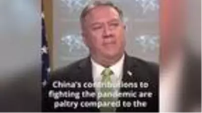 Pompeo: Çin'in salgınla mücadeleye verdiği katkı, dünyaya zararının yanında önemsiz Pompeo: Çin'in salgınla mücadeleye verdiği katkı, dünyaya zararının yanında önemsiz