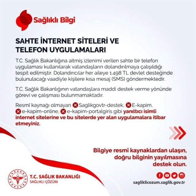 Sağlık Bakanlığı vatandaşı dolandırmaya çalışanları tek tek ifşa etti Sağlık Bakanlığı vatandaşı dolandırmaya çalışanları tek tek ifşa etti
