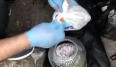 Narkotik köpeğini hesaba katmadılar! Taşın altından bile uyuşturucu çıktı Narkotik köpeğini hesaba katmadılar! Taşın altından bile uyuşturucu çıktı