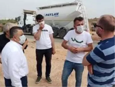 AK Parti'den Bursa-Bilecik yolunda inceleme AK Parti'den Bursa-Bilecik yolunda inceleme