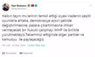 AK Parti'li Bostancı'dan 'milletvekili transferi' açıklaması