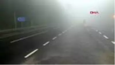BOLU Bolu Dağı’nda sağanak ve sis