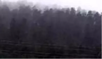 Bolu'da yaylaya kar yağdı