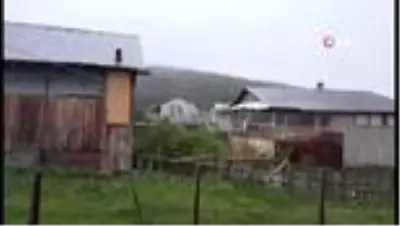 Bolu’nun yüksek kesimlerine kar yağdı