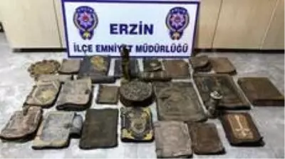 Erzin'de tarihi eser kaçakçılığı Erzin'de tarihi eser kaçakçılığı
