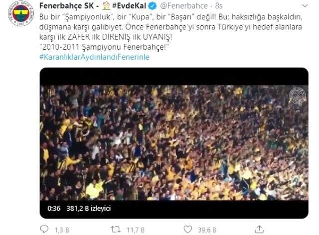 Fenerbahçe'nin 2010-11 sezonu şampiyonluğu paylaşımına Trabzonspor'dan çarpıcı yanıt geldi Fenerbahçe'nin 2010-11 sezonu şampiyonluğu paylaşımına Trabzonspor'dan çarpıcı yanıt geldi