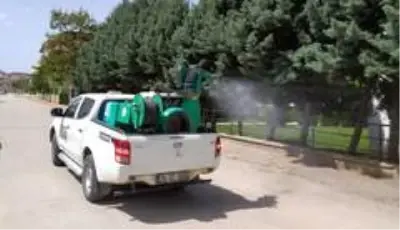 İlaçlama çalışmaları devam ediyor