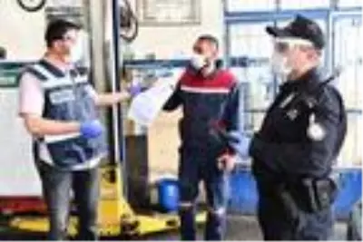 Isparta'da, 'maske' takmayan 195 kişiye 614 bin TL ceza Isparta'da, 'maske' takmayan 195 kişiye 614 bin TL ceza