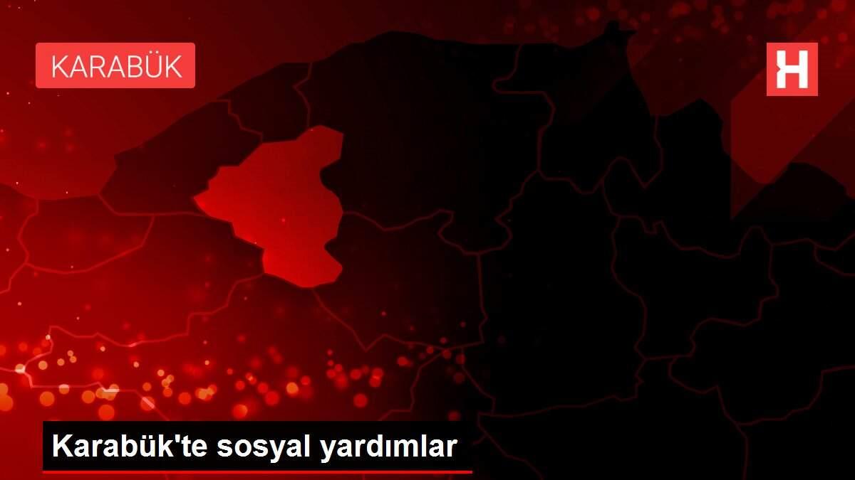 Karabük'te sosyal yardımlar