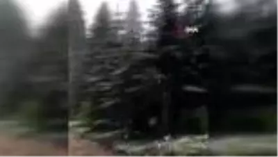 Karabük’ün yüksek kesimlerinde kar yağışı etkili oldu