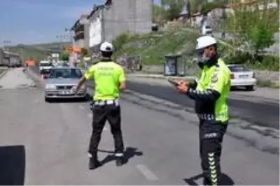 Kars'ta güvenlik uygulaması Kars'ta güvenlik uygulaması