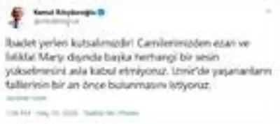 Kılıçdaroğlu: İbadet yerleri kutsalımızdır Kılıçdaroğlu: İbadet yerleri kutsalımızdır