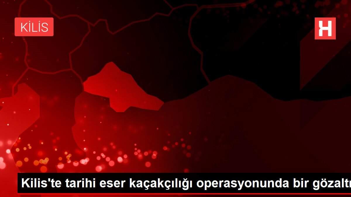 Kilis'te tarihi eser kaçakçılığı operasyonunda bir gözaltı Kilis'te tarihi eser kaçakçılığı operasyonunda bir gözaltı