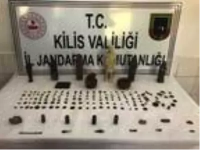 Kilis'te tarihi eser kaçakçılığına 1 gözaltı