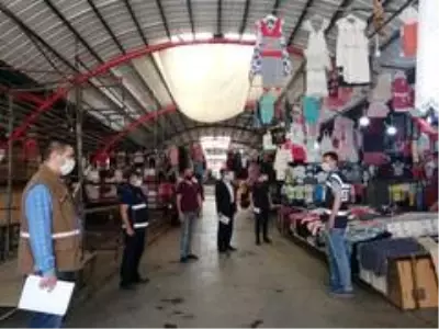 Manisa'da korona virüs denetimleri Manisa'da korona virüs denetimleri