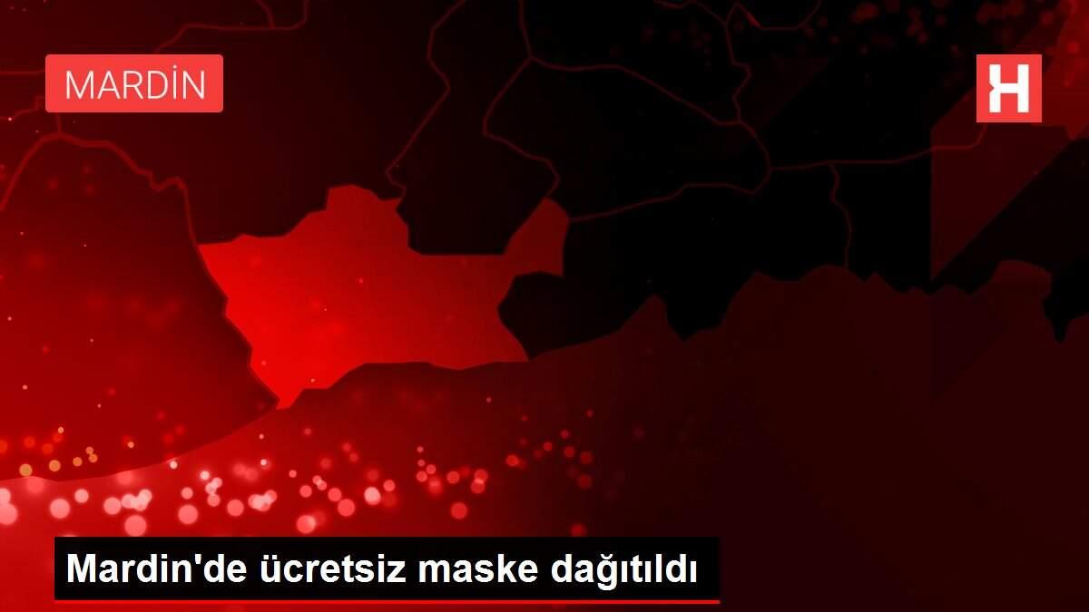 Mardin'de ücretsiz maske dağıtıldı Mardin'de ücretsiz maske dağıtıldı