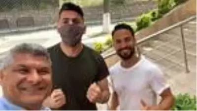 Mirkan Aydın ve Helder Barbosa, Türkiye'ye döndü! Mirkan Aydın ve Helder Barbosa, Türkiye'ye döndü!
