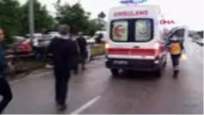 SAMSUN Kontrolden çıkan otomobil takla attı: 3 yaralı