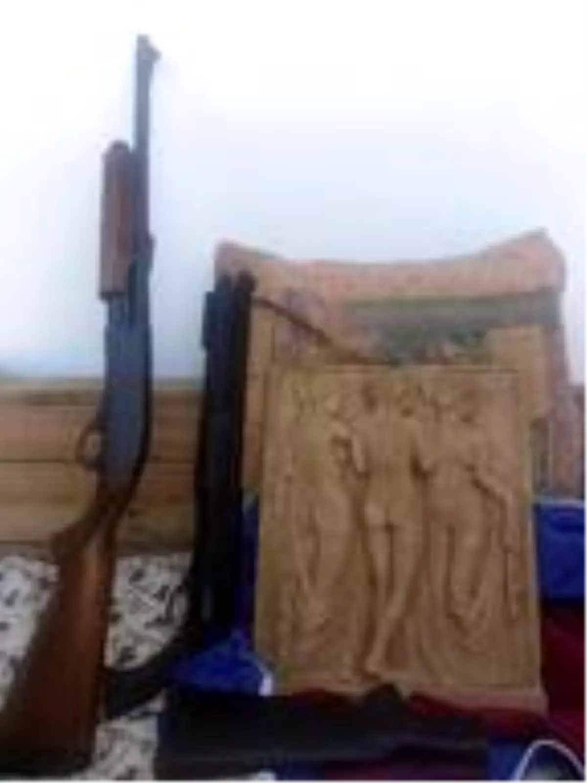 Tarihi eseri satma hazırlığındayken yakalandı