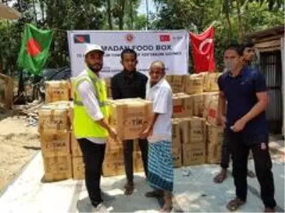 TİKA'dan Bangladeş'te bin aileye Ramazan yardımı TİKA'dan Bangladeş'te bin aileye Ramazan yardımı