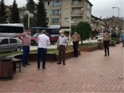 Tosya'da Cadde ve Sokaklarda Maske Denetimi