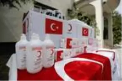 Türkiye'den Dağıstan Özerk Cumhuriyeti'ne sağlık malzemesi yardımı