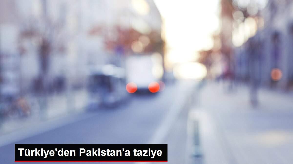 Türkiye'den Pakistan'a taziye Türkiye'den Pakistan'a taziye