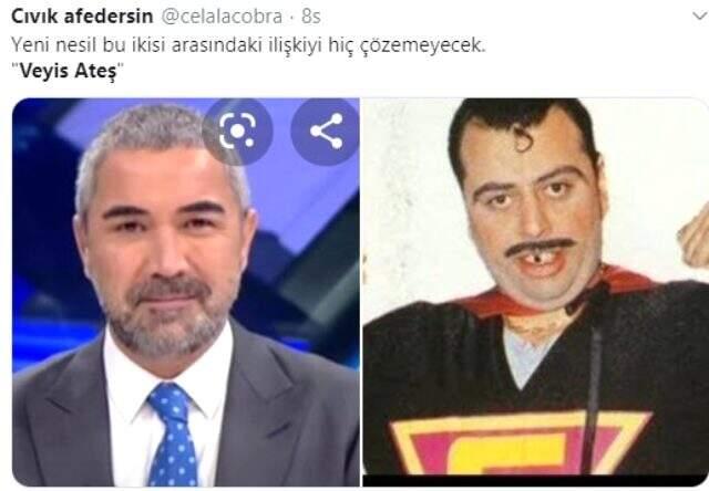 Veyis Ateş'in programındaki yellenme olayı sonrası espriler havada uçuşuyor