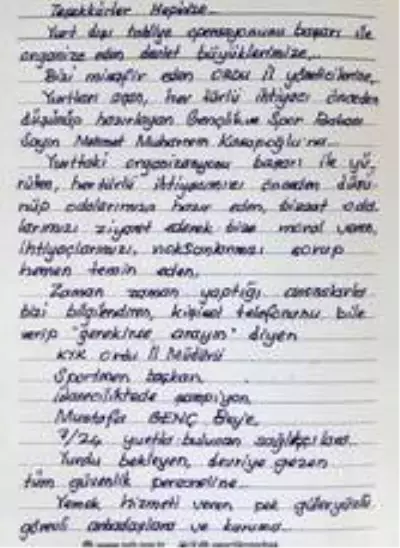 Yurtlarda kalan vatandaşlardan geriye yazdıkları mektupları kaldı Yurtlarda kalan vatandaşlardan geriye yazdıkları mektupları kaldı