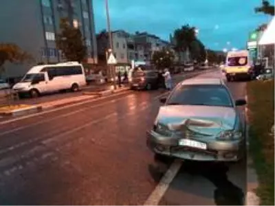 Zincirleme kazada 2 yaralı