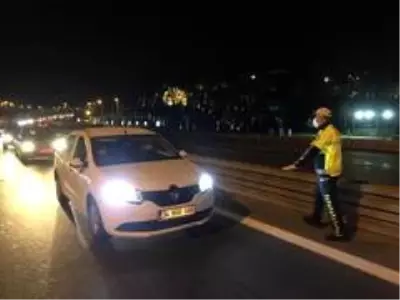 4 günlük sokağa çıkma kısıtlaması sonrası 15 Temmuz Şehitler Köprüsü'nde polis denetimleri başladı