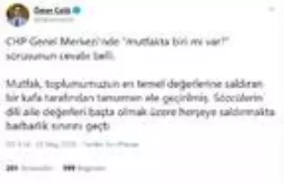 AK Parti Sözcüsü Çelik: Aileyi siyaset konusu yapmak barbarlıktır
