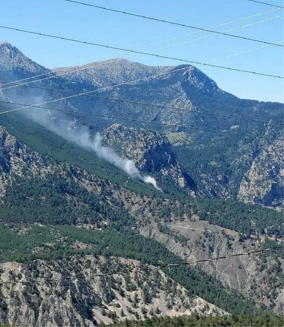 Antalya'da orman yangını çıktı - Haberler