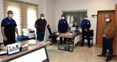 Başkan Oral, personeliyle bayramlaştı